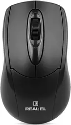 Миша REAL-EL RM-207 USB black