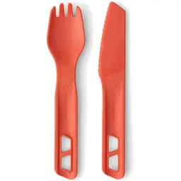 Набір столового приладдя Sea To Summit Passage Cutlery Set 2 предмети Spicy Orange (1033-STS ACK035021-120804)