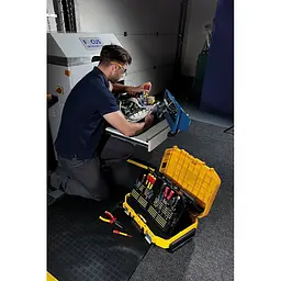 Ящик Stanley FatMax на 2 колесах з набором точного інструменту 100 одиниць (FMST1-75530) - мініатюра 3