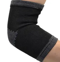 Налокітники Power System PS-6001 Elbow Support Black/Grey (пара) XL (PS-6001_XL_Black) - мініатюра 2