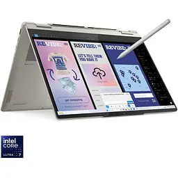 Ноутбук Lenovo Yoga 7 2-in-1 14ILL10 Ultra 7 258V la 48GHz, сенсорний, 32GB LPDDR5X, 1TB, Arc, Windows 11 Home