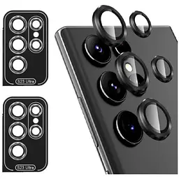 Захисне скло на камеру DK для Samsung Galaxy S23 Ultra S918 Ring Eagle Eye 015718 black 2 шт.