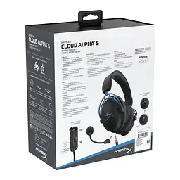 Гарнітура HyperX ігрова Cloud Alpha S Black/Blue (4P5L3AA) - мініатюра 9