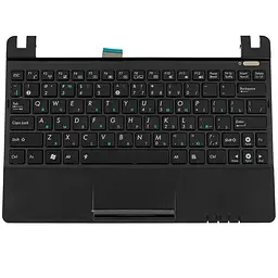 Клавіатура для ноутбука ASUS (EeePC: 1011, 1015, 1016, 1018 Клавіатура+Тачпад+передня панель) rus, black - мініатюра 2