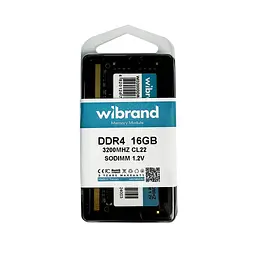 Оперативна пам'ять DDR4 Wibrand 16GB 3200MHz CL22 SODIMM - мініатюра 2