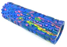 Масажний ролер EasyFit Grid Roller Multi 30 см синій (EF-20161-BL) - мініатюра 2