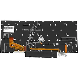 Клавіатура для ноутбука LENOVO (ThinkPad: X1 Yoga 8th Gen) rus storm сірий без фрейму підсвічування клавіш - мініатюра 2