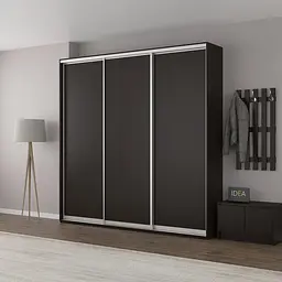 Шафа-купе Idea серія 2 240 x 45 x 240 см Венге темний