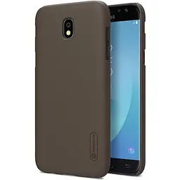 Чохол-накладка Nillkin Super Frosted Shield Samsung Galaxy J5 2017 (J530) Brown - мініатюра 7