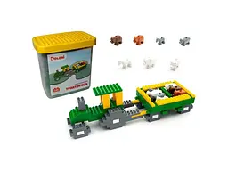 Конструктор Тракторець, Doloni Toys (013888/41), 141 дет.