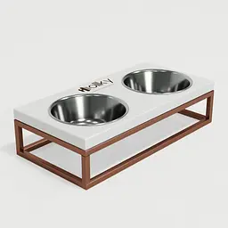 Hollky Base S — миски на підставці для маленьких собак та котів (2 × 0,45 л) - мініатюра 6