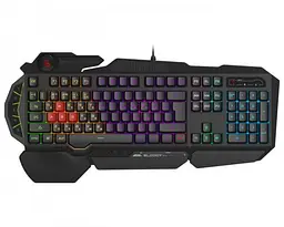 Клавіатура Bloody B310N Black, USB, ігрова, неонове підсвічування, ефекти "дихання"