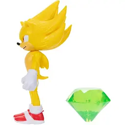 Ігрова фігурка Sonic the Hedgehog 2 W2 Соник зі смарагдом, зі артикуляцією, 10 см (41497i) - мініатюра 3