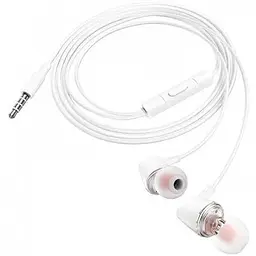 Навушники стерео з мікрофоном Hoco M107 Discoverer універсальні earphones with mic жовті 6931474794598 - мініатюра 6