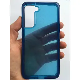 Оригінальний протиударний чохол Tech21 Evo Check для Samsung Galaxy S21 FE 5G (6.4 ) Blue - мініатюра 6