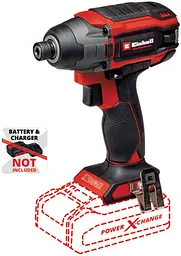 Гвинтоверт ударний акумуляторний Professional TP-CI 18/220 Li BL - Solo PXC 18В Einhell teh0025249