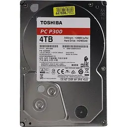 Жорсткий диск Toshiba P300 4000 ГБ 3.5" HDWD240UZSVA для ПК внутрішній - мініатюра 2