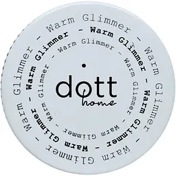 Парфюмированная соевая свеча Dott Home Warm Glimmer 15 г