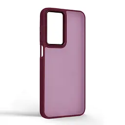 Противоударный чехол для Samsung Galaxy A26 5G, Frame, бордовый, панель-накладка, термополиуретан TPU + поликарбонат PC, защита всего корпуса, защита кнопок и камеры, устойчив к деформациям, ArmorStandart (ARM84809) - мініатюра 2
