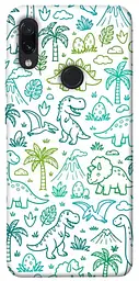TPU чохол Demsky Dino pattern для Xiaomi Redmi Note 7 / Note 7 Pro / Note 7s