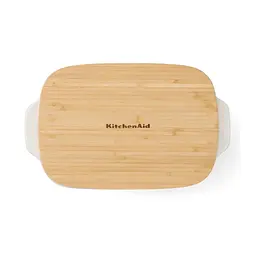 Форма для випікання KitchenAid з кришкою керамогранітна 1,9 л Фісташкова (CC007425-001) - мініатюра 3