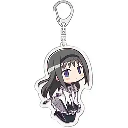 Брелок акриловий Дівчинка-чарівниця Мадока Хомура Акемі Mahou Shoujo Madoka Magica Homura Akemi 5 см