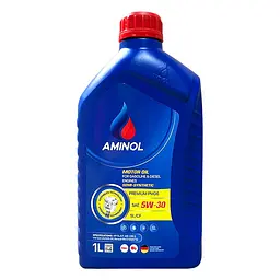 Автомобільна моторна олива Aminol Premium PMG6 5W30 1л - мініатюра 1