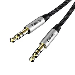 Аудіо-кабель Baseus Yiven M30 3.5мм-M/3.5 мм-M, 1.5м, Silver/Black (CAM30-CS1) - мініатюра 5
