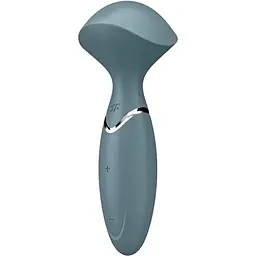 Вібромасажер Satisfyer Mini Wand-er Сірий