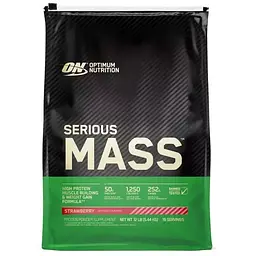 Гейнер Serious Mass, 5.45 кг EU Полуниця Optimum Nutrition fit0023887