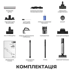 Акумуляторний миючий пилосос Mova X4 Mix (HMV17A) - мініатюра 2
