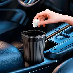 Відро для сміття для автомобіля HOCO Flash car trash can ZP12 |800ml, 90pcs bag| - мініатюра 2