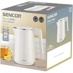 Електрочайник Sencor SWK 0155WH - мініатюра 5