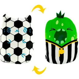 М'яка іграшка Cats vs Pickles 2 в 1 – Котик та огірок Футбол (CVP2200-2) - мініатюра 4
