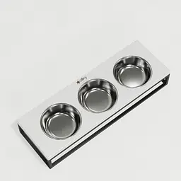 Hollky Base Bar — три миски на підставці (3 × 0,45 л) - мініатюра 8