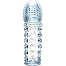 Насадка на пеніс Boss Series Stymulator Penis Sleeve 13.5 см блакитний