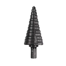 Свердло ступінчасте Step Drill COBALT ALCRN MILWAUKEE, Ø6-32мм з кроком 2мм