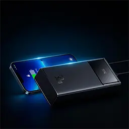 Зовнішній акумулятор Baseus Star-Lord Digital Display 30000 мАh 30w (P10022905113-00) - мініатюра 4