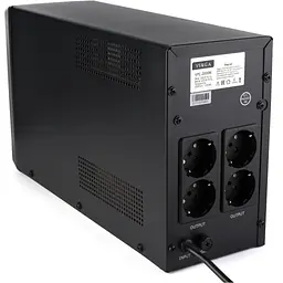 Пристрій безперебійного живлення Vinga LCD 1500VA metal case (VPC-1500M) - мініатюра 6