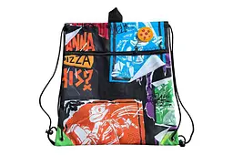 Сумка-мішок для взуття TMNT з принтом та світловідбивним флікером ANNA PIZZA (KH77/002L)