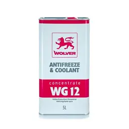 Антифриз Wolver Концентрат WG12 черв. 5л (4260360944185)