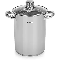 Каструля Fissman Capellini зі вставкою-пароваркою та скляною кришкою 3.5 л (5369)