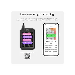 Зарядний пристрій для акумуляторів iSDT C4 Air Quick Battery Charger (iSDT-C4) - мініатюра 2