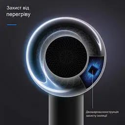 Фен Kemei KM-8016 з компактним розміром (42223-KM-8016_691) - мініатюра 3
