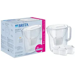 Фільтр-глечик Brita Style Essential XL Mxpro білий + 3 картриджа (1058705)