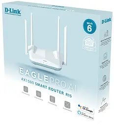 Маршрутизатор R15 X1500 3xGE LAN, 1xGE WAN D-Link teh0017296 - мініатюра 6