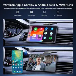 Бездротова автомагнітола Avylet 8" з Apple CarPlay, Android Auto, GPS і камерою - мініатюра 2