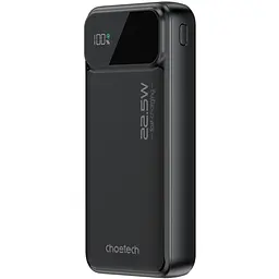 Універсальна мобільна батарея Choetech 20000mAh 22.5W PD, QC3.0 2USB-A+USB-C In/Out Чорний