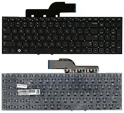 Клавіатура для ноутбука Samsung (300E5A, 300V5A, 305V5A, 305E5) Black, (No Frame) - мініатюра 3