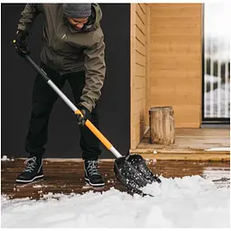 Скрепер для прибирання снігу Fiskars X-series телескопічний (1057189) - мініатюра 7